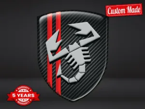 Fiat Abarth 3M Stickers Max Lasting Stylish Pro Performance